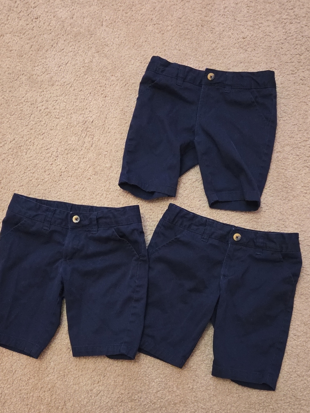French Toast Uniform Bottoms Shorts Size 7 Girls